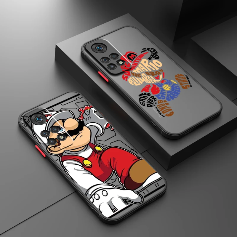 M-Marios Popular Cartoon Art Frosted Translucent For Redmi Note 13R 13 12 12S 12T 11 11T 11E 10 Pro Plus 5G Funda Phone Case
M-Marios Popular Cartoon Art Frosted Translucent For Redmi Note 13R 13 12 12S 12T 11 11T 11E 10 Pro Plus 5G Funda Phone Case