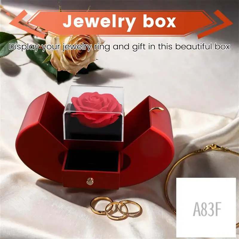 A83F-Christmas Jewelry Boxes Engagement Ring Pendant Gift Box Jewelry Packaging Storage Box Tanabata Valentine's Day Gift Box
A83F-Christmas Jewelry Boxes Engagement Ring Pendant Gift Box Jewelry Packaging Storage Box Tanabata Valentine's Day Gift Box