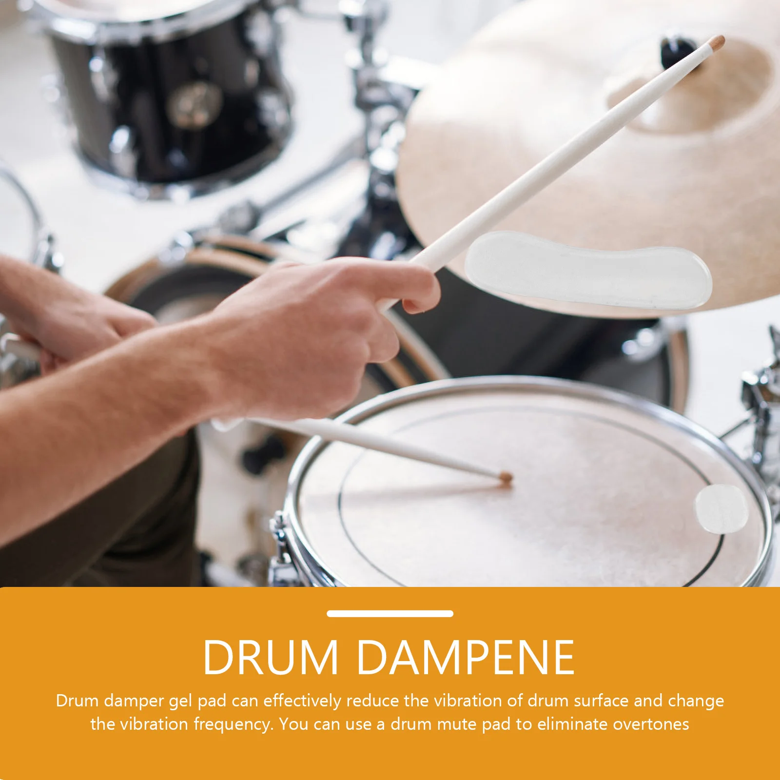Moon Gel Pad for Drums 2 Sheets Mute Silicone Dampeners Drum Accessories Pads Dampening Set Flexible Elastic
Moon Gel Pad for Drums 2 Sheets Mute Silicone Dampeners Drum Accessories Pads Dampening Set Flexible Elastic
