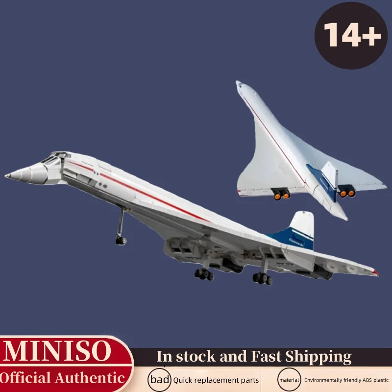 В наличии 2083 шт., совместимые с комплектом сверхзвуковых самолетов Concorde 10318, строительные блоки, игрушки для детей, рождественские подарки
В наличии 2083 шт., совместимые с комплектом сверхзвуковых самолетов Concorde 10318, строительные блоки, игрушки для детей, рождественские подарки