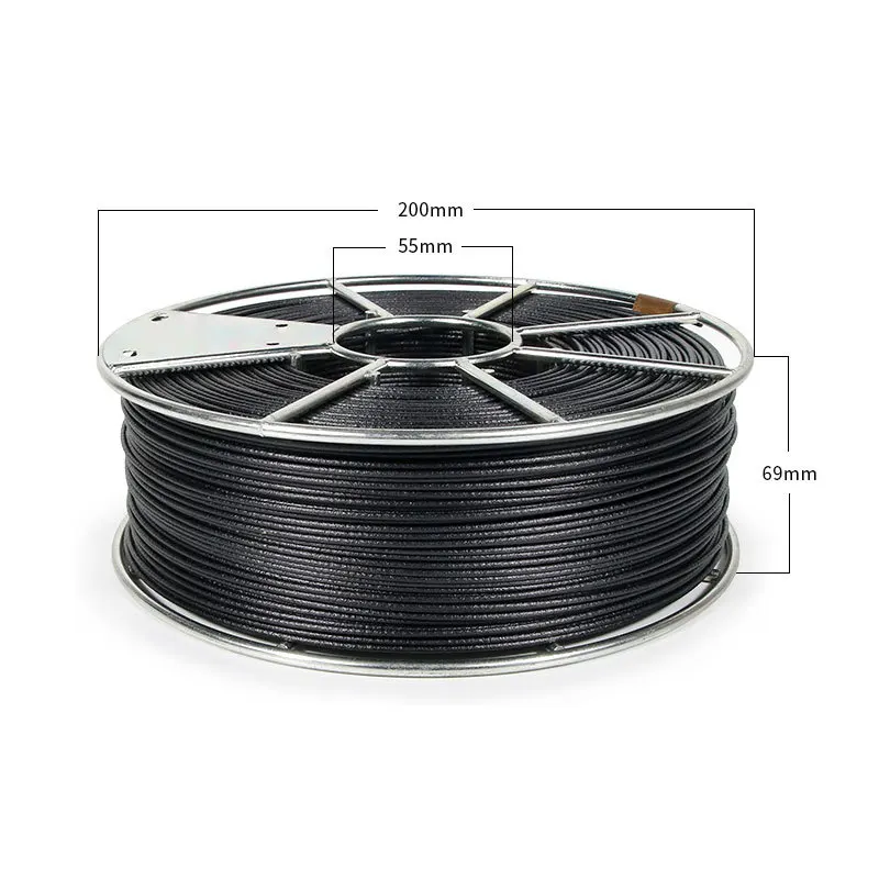 PPS 3D Printer Filament, High-Temperature Resistant 1.75mm, 260°C Heat Tolerance, 220°C Continuous Use, Superior Strength & Hard
PPS 3D Printer Filament, High-Temperature Resistant 1.75mm, 260°C Heat Tolerance, 220°C Continuous Use, Superior Strength & Hard