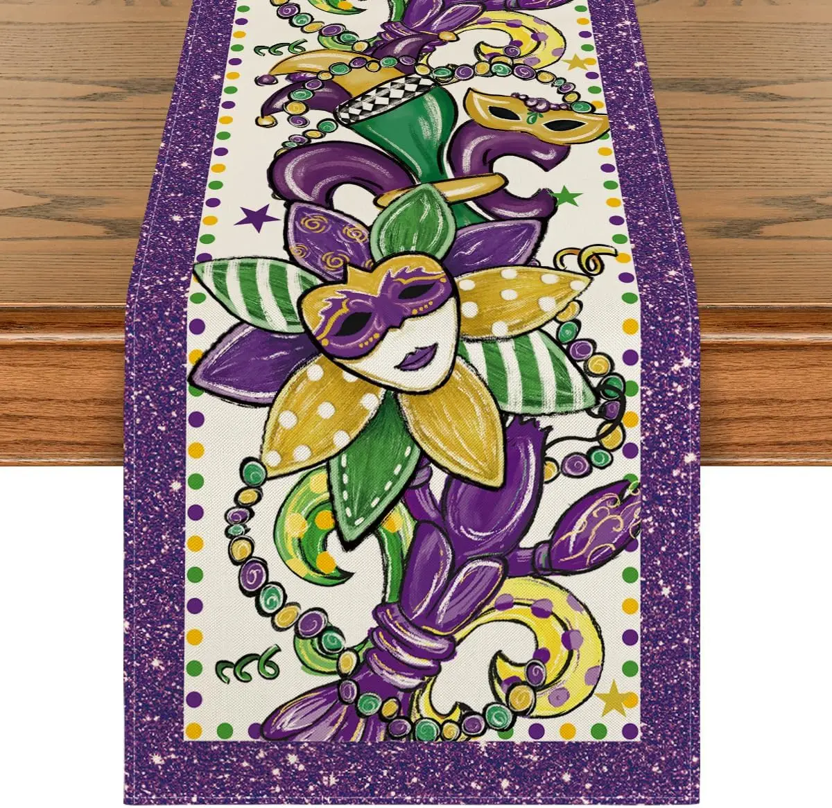 Mask Lobster Iris Mardi Gras Linen Table Runner for Table Decor Carnival Mask Fleur De Lis Table Runners Masquerade Party Decor
Mask Lobster Iris Mardi Gras Linen Table Runner for Table Decor Carnival Mask Fleur De Lis Table Runners Masquerade Party Decor