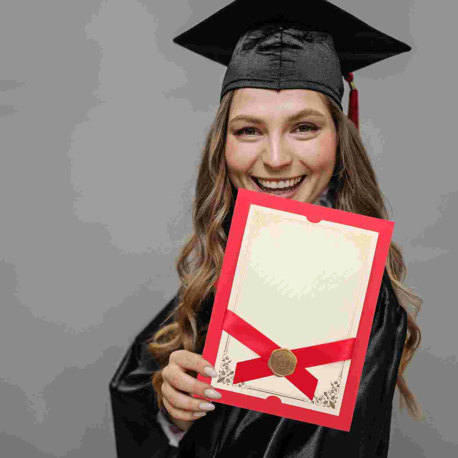 Paper Certificate Envelope Staff Certificates of Recognition Wax Seal Stamp Award Holders
Paper Certificate Envelope Staff Certificates of Recognition Wax Seal Stamp Award Holders