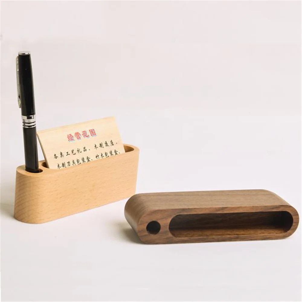 One pcs wood Career Business Card Holder pen holder Wide Selection Business Office Supplies
One pcs wood Career Business Card Holder pen holder Wide Selection Business Office Supplies