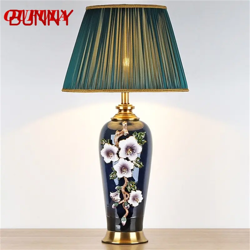 BUNNY Ceramic Table Lamps Luxury Modern Fabric for Foyer Living Room Office Creative Bed Room Hotel
BUNNY Ceramic Table Lamps Luxury Modern Fabric for Foyer Living Room Office Creative Bed Room Hotel