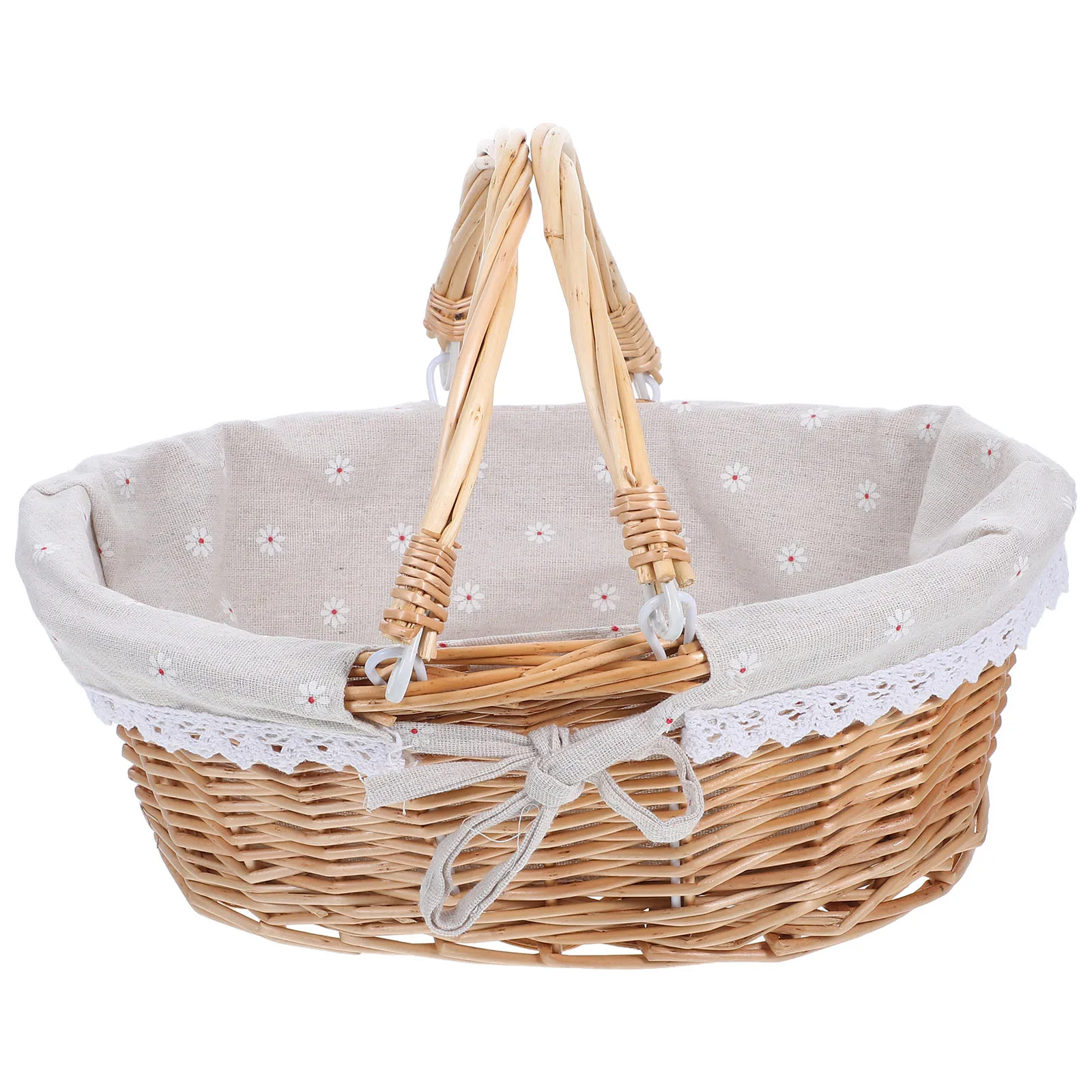 Handwoven Wicker Storage Basket Small Rustic Fruit Organizer Pantry Countertop Display Picnic Outdoor Gathering Baskets With
Handwoven Wicker Storage Basket Small Rustic Fruit Organizer Pantry Countertop Display Picnic Outdoor Gathering Baskets With