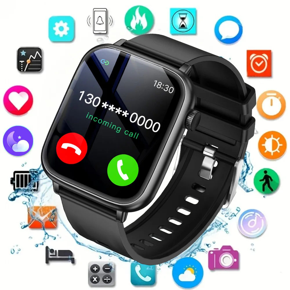 GWENLAND Smartwatch, 1.81inch HD Display, 100+ Sports Modes, Wireless Calling, Compatible with iPhone & Android
GWENLAND Smartwatch, 1.81inch HD Display, 100+ Sports Modes, Wireless Calling, Compatible with iPhone & Android
