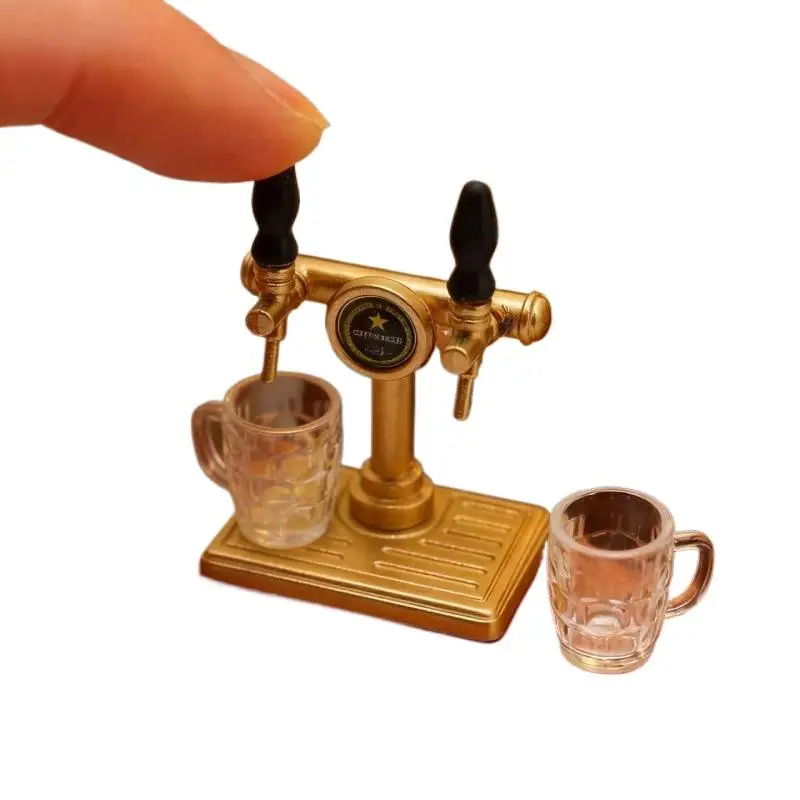 New 5Pcs Dollhouse Miniature Scene Ornament Decoration Simulation Beer Mug Model Food And Play Mini Beer Cup Toy
New 5Pcs Dollhouse Miniature Scene Ornament Decoration Simulation Beer Mug Model Food And Play Mini Beer Cup Toy