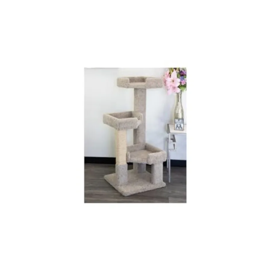 Неоклассическое носталь 3-уровневое дерево из массива дерева и ковров Kitty Tree 60 В x 24 В x 20 D Многоуровневое кошачье дерево с деревянной конструкцией и
Неоклассическое носталь 3-уровневое дерево из массива дерева и ковров Kitty Tree 60 В x 24 В x 20 D Многоуровневое кошачье дерево с деревянной конструкцией и