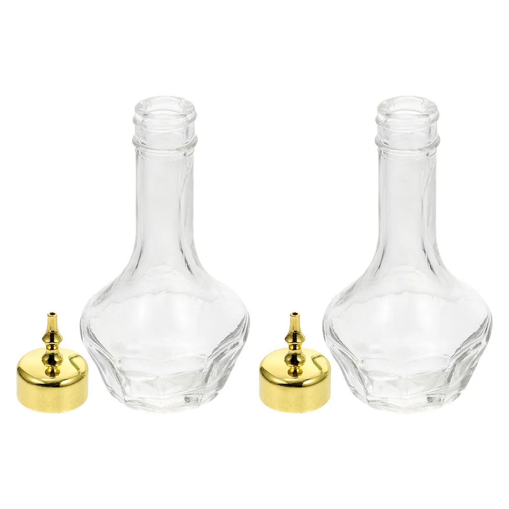 2Pcs Small Glass Bitters Bottles Cocktail Bitter Bottles for Home Bar Multi-Use Liquid Dispenser Exquisite
2Pcs Small Glass Bitters Bottles Cocktail Bitter Bottles for Home Bar Multi-Use Liquid Dispenser Exquisite