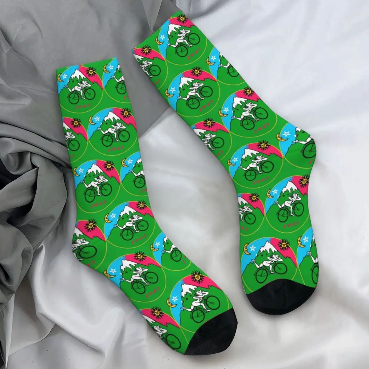 Albert Hoffman LSD Bicycle Day Socks Gothic Stockings Adults Men Quality Running Sports Socks Autumn Graphic Anti Sweat Socks
Albert Hoffman LSD Bicycle Day Socks Gothic Stockings Adults Men Quality Running Sports Socks Autumn Graphic Anti Sweat Socks