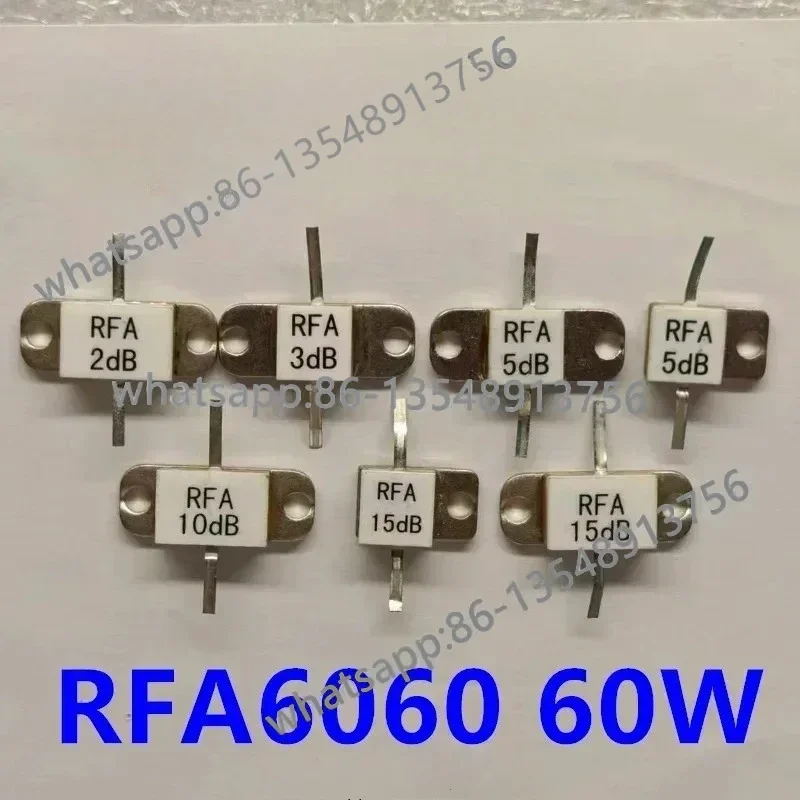 60W attenuator with flange *** 6060 10DB 15DB RF attenuation resistor factory direct sales
60W attenuator with flange *** 6060 10DB 15DB RF attenuation resistor factory direct sales