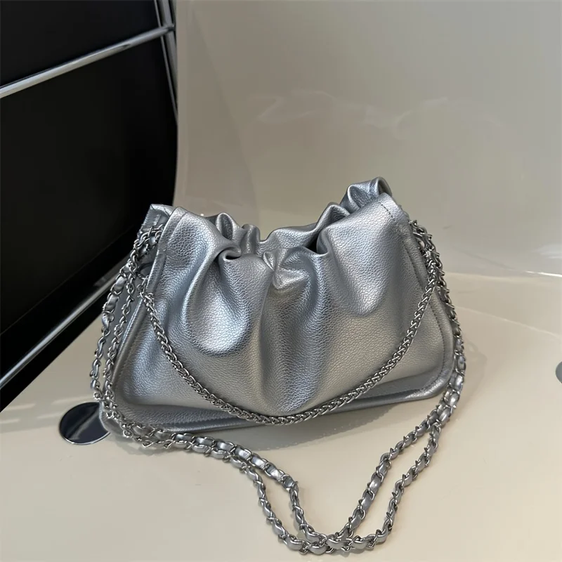 Drawstring Crossbody Bag, Trendy PU Shoulder Bag, Women's Stylish Handbag & Purse
Drawstring Crossbody Bag, Trendy PU Shoulder Bag, Women's Stylish Handbag & Purse
