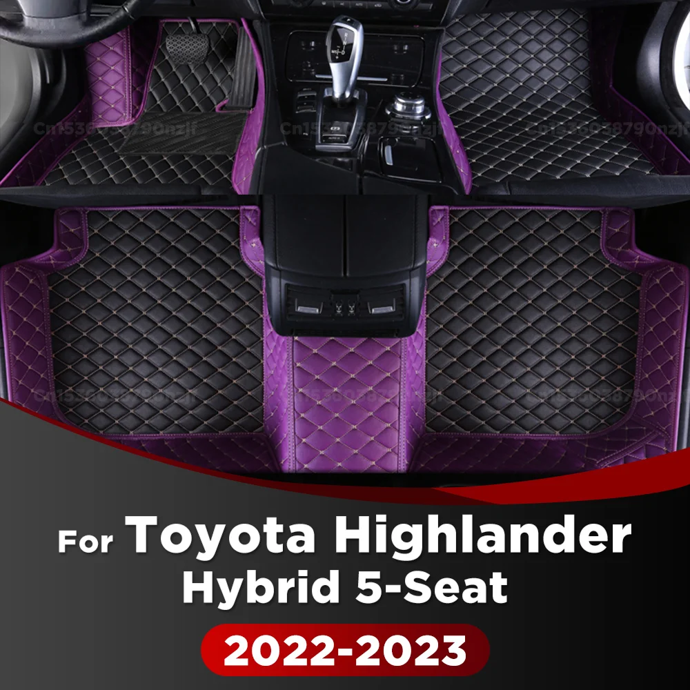 For Toyota Highlander Hybrid 5 Seats 2022 2023 Car Floor Mats Custom Auto Foot Pads Automobile Carpet Cover Interior Accessories
For Toyota Highlander Hybrid 5 Seats 2022 2023 Car Floor Mats Custom Auto Foot Pads Automobile Carpet Cover Interior Accessories