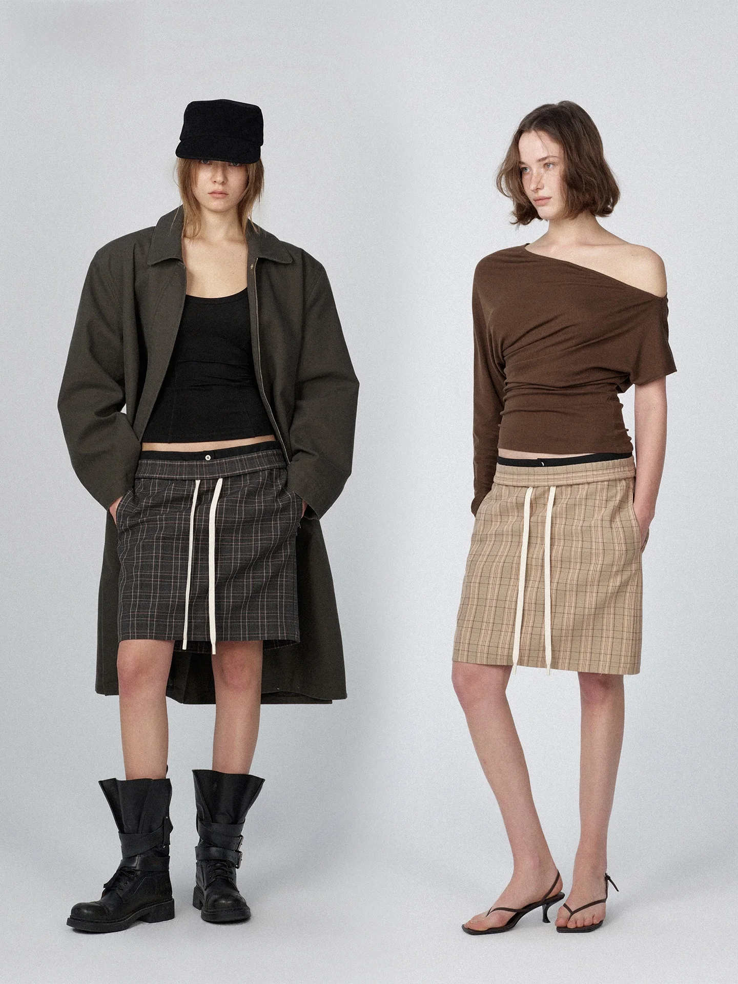 Юбка-карандаш ACSENSE в клетку, имитация двух частей, с низкой талией, в стиле пэчворк, из смесового полиэстера и хлопка, прямого кроя, весенняя мода
Юбка-карандаш ACSENSE в клетку, имитация двух частей, с низкой талией, в стиле пэчворк, из смесового полиэстера и хлопка, прямого кроя, весенняя мода