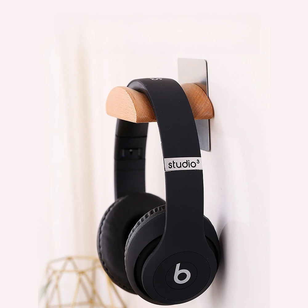 Universal Headphone Wall Mount Simple Hook Wood Headset Hanger Stand Headphone Holder Display Headphone Hanger
Universal Headphone Wall Mount Simple Hook Wood Headset Hanger Stand Headphone Holder Display Headphone Hanger