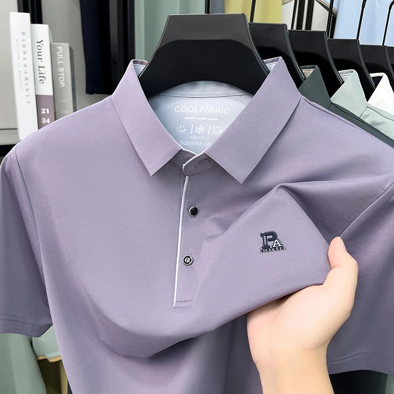2026 Summer Old Money Style Men's Polo Tee Plain Solid Collar Skin-friendly Lightweight Anti Wrinkle Short Sleeve Polo Shirt Man
2026 Summer Old Money Style Men's Polo Tee Plain Solid Collar Skin-friendly Lightweight Anti Wrinkle Short Sleeve Polo Shirt Man