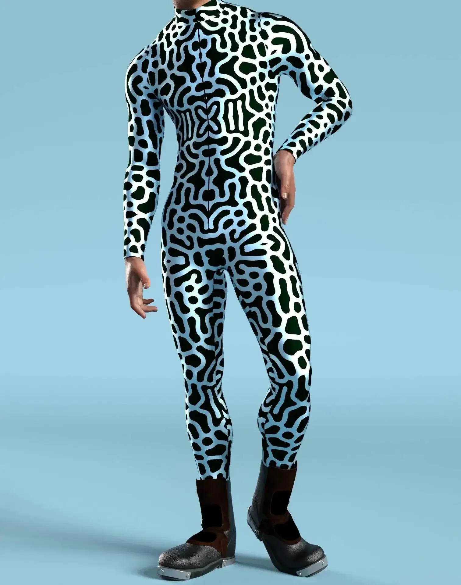 Zawaland Men Abstract Pattern Bodysuit Steampunk Armor Cosplay Costumes Halloween Party Jumpsuit Carnival Abstract Maze Zentai
Zawaland Men Abstract Pattern Bodysuit Steampunk Armor Cosplay Costumes Halloween Party Jumpsuit Carnival Abstract Maze Zentai