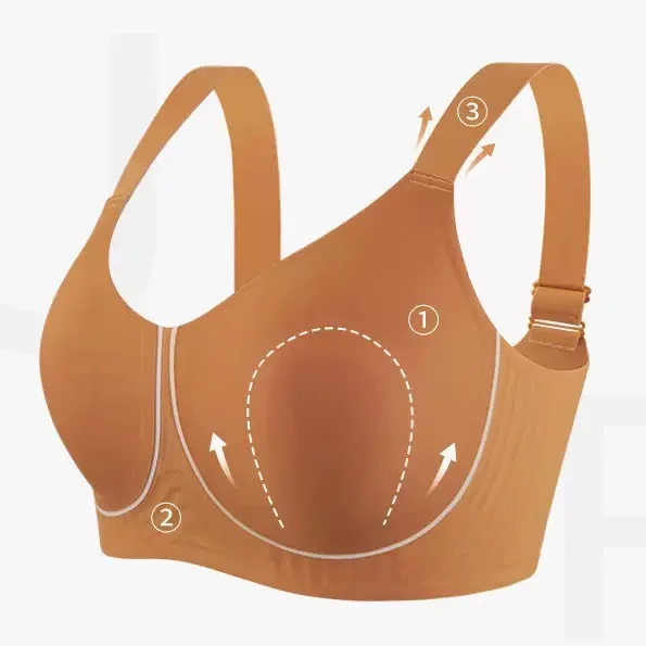 Minimizer Bra, Seamless Summer Lingerie with Side Support, Anti-Sagging Wireless Comfort Full Coverage Everyday Plus Size
Minimizer Bra, Seamless Summer Lingerie with Side Support, Anti-Sagging Wireless Comfort Full Coverage Everyday Plus Size