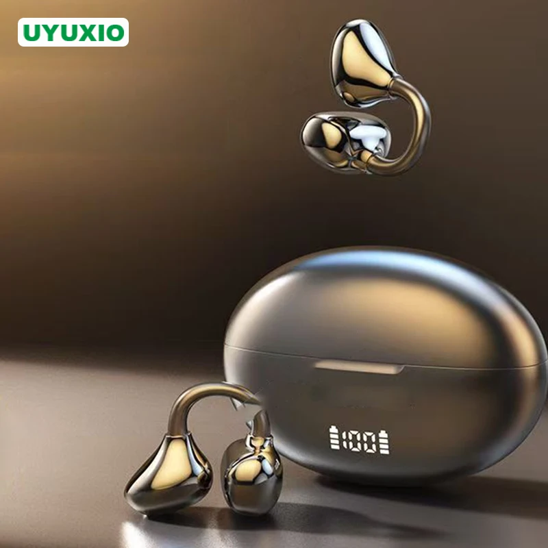 Беспроводные наушники-клипсы UYUXIO BT 5.4 OWS с длительным временем работы от аккумулятора до 50 часов, открытые наушники для занятий спортом
Беспроводные наушники-клипсы UYUXIO BT 5.4 OWS с длительным временем работы от аккумулятора до 50 часов, открытые наушники для занятий спортом
