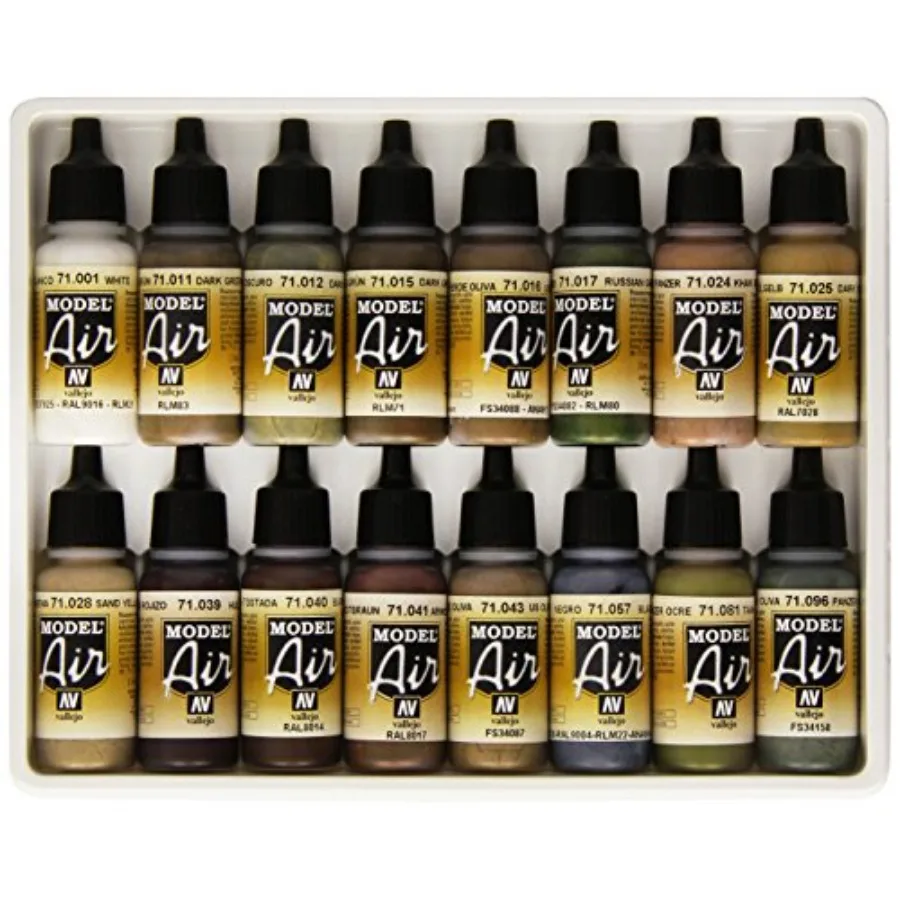 WWII German/Allied 16 Color Paint Set
WWII German/Allied 16 Color Paint Set