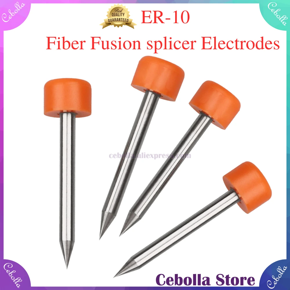 1/2/5/10Pairs Electrodes ER-10 Fiber Fusion splicer Electrodes TYPE-39/Typ-66/typ-81C 71C Electrodes Welding machine electrodes
1/2/5/10Pairs Electrodes ER-10 Fiber Fusion splicer Electrodes TYPE-39/Typ-66/typ-81C 71C Electrodes Welding machine electrodes