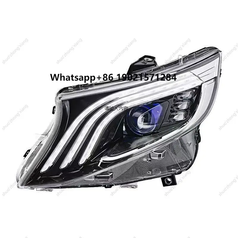 For Benz Vito Headlight Projector Lens W447 Dynamic signal Headlight V220 LED Headlight Drl Automotive Accessories
For Benz Vito Headlight Projector Lens W447 Dynamic signal Headlight V220 LED Headlight Drl Automotive Accessories