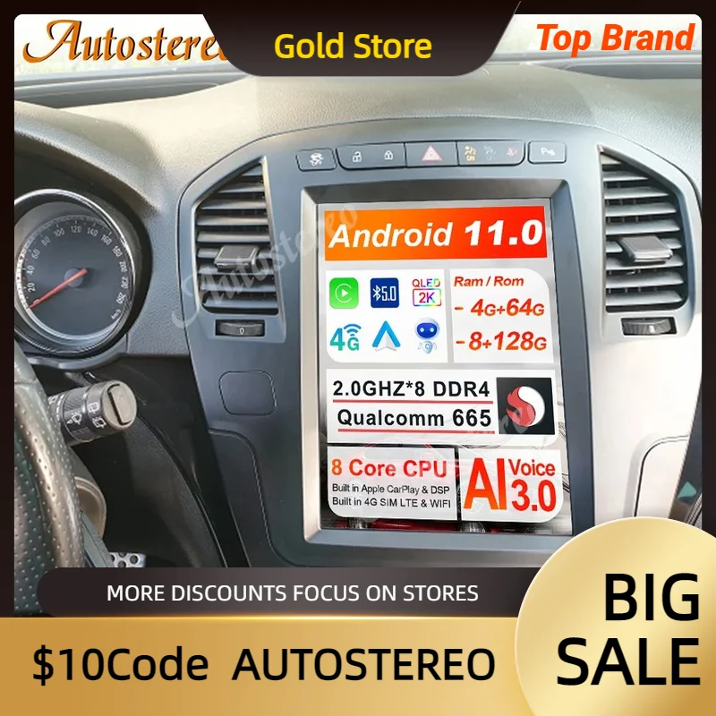 Автомобильный мультимедийный плеер Carplay, 4G сим-карта, Android 11, GPS-навигация, DSP Wi-Fi, для Opel Insignia, Vauxhall, Holden
Автомобильный мультимедийный плеер Carplay, 4G сим-карта, Android 11, GPS-навигация, DSP Wi-Fi, для Opel Insignia, Vauxhall, Holden