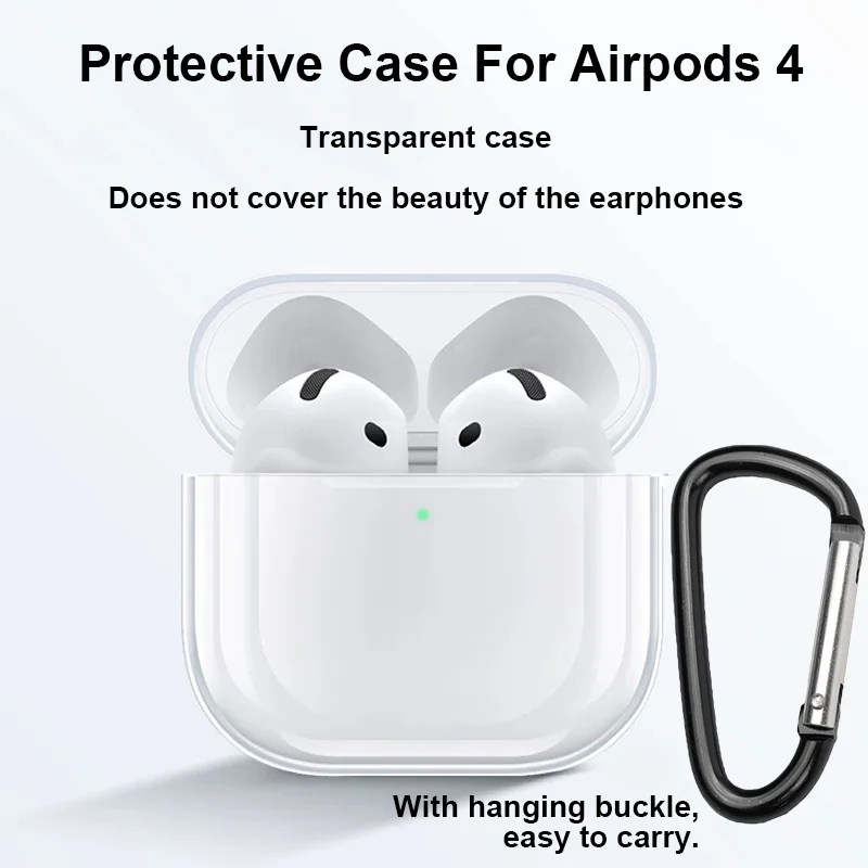 Newest Airpods 4 Protective Case For Apple's Airpods 4 Bluetooth Wireless Earphone Cover Case For Airpods 4 Protective Case
Newest Airpods 4 Protective Case For Apple's Airpods 4 Bluetooth Wireless Earphone Cover Case For Airpods 4 Protective Case