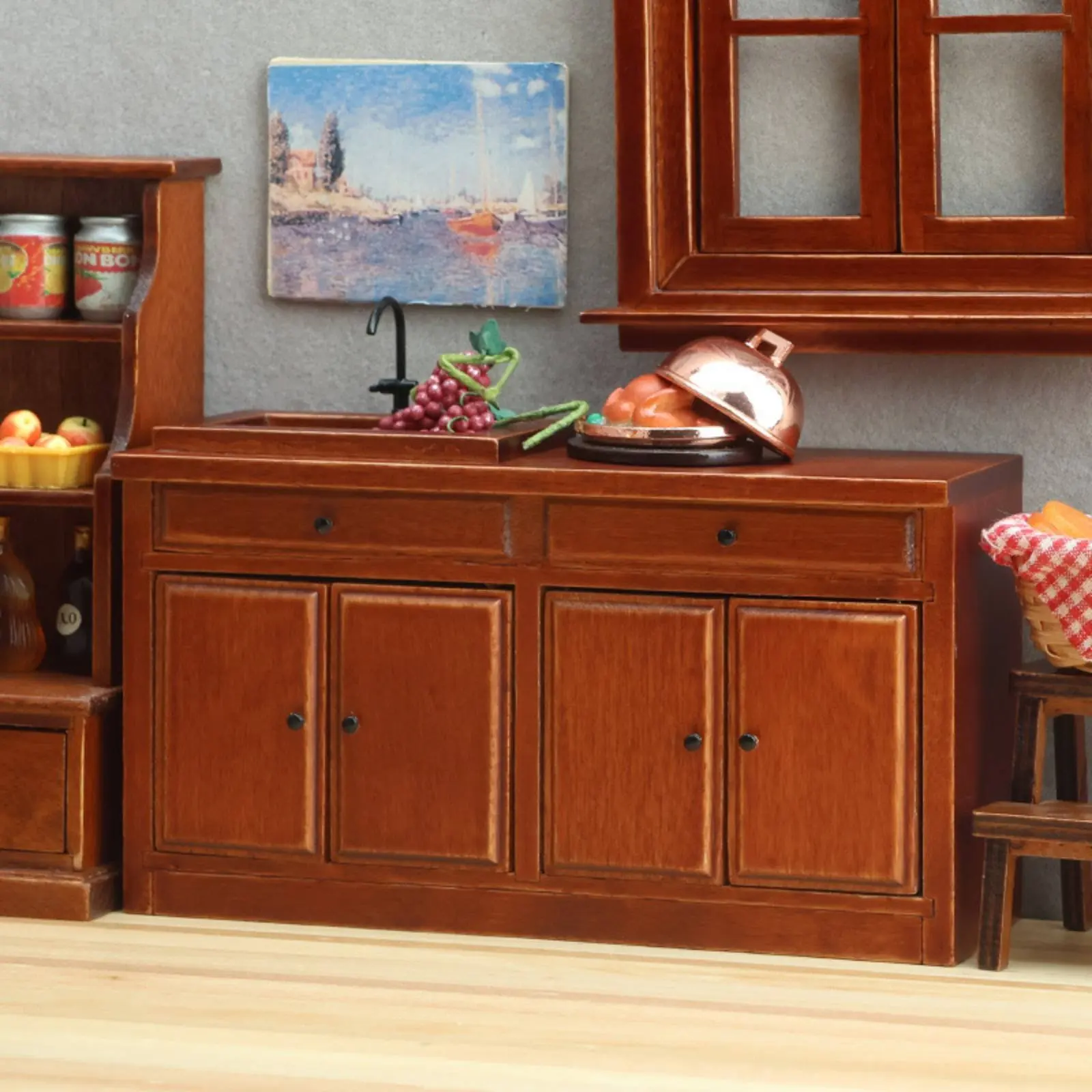 1/12 Scale Dollhouse Sink European Design Dollhouse Kitchen Sink High Intricate
1/12 Scale Dollhouse Sink European Design Dollhouse Kitchen Sink High Intricate
