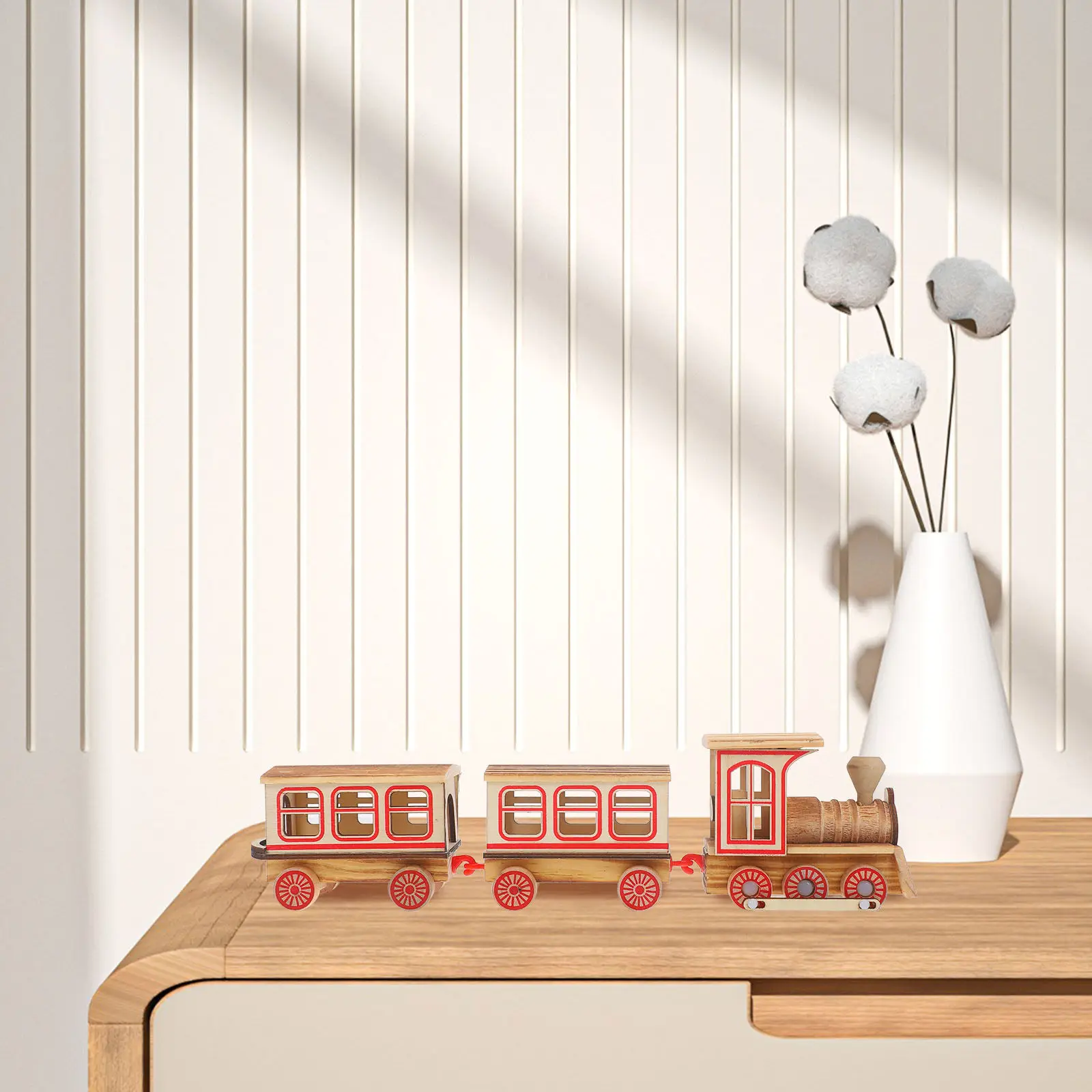 Children Simulation Train Wooden ABS Sturdy Decorative Desktop Home Office Party Scene Ornament Simulation Train Model
Children Simulation Train Wooden ABS Sturdy Decorative Desktop Home Office Party Scene Ornament Simulation Train Model