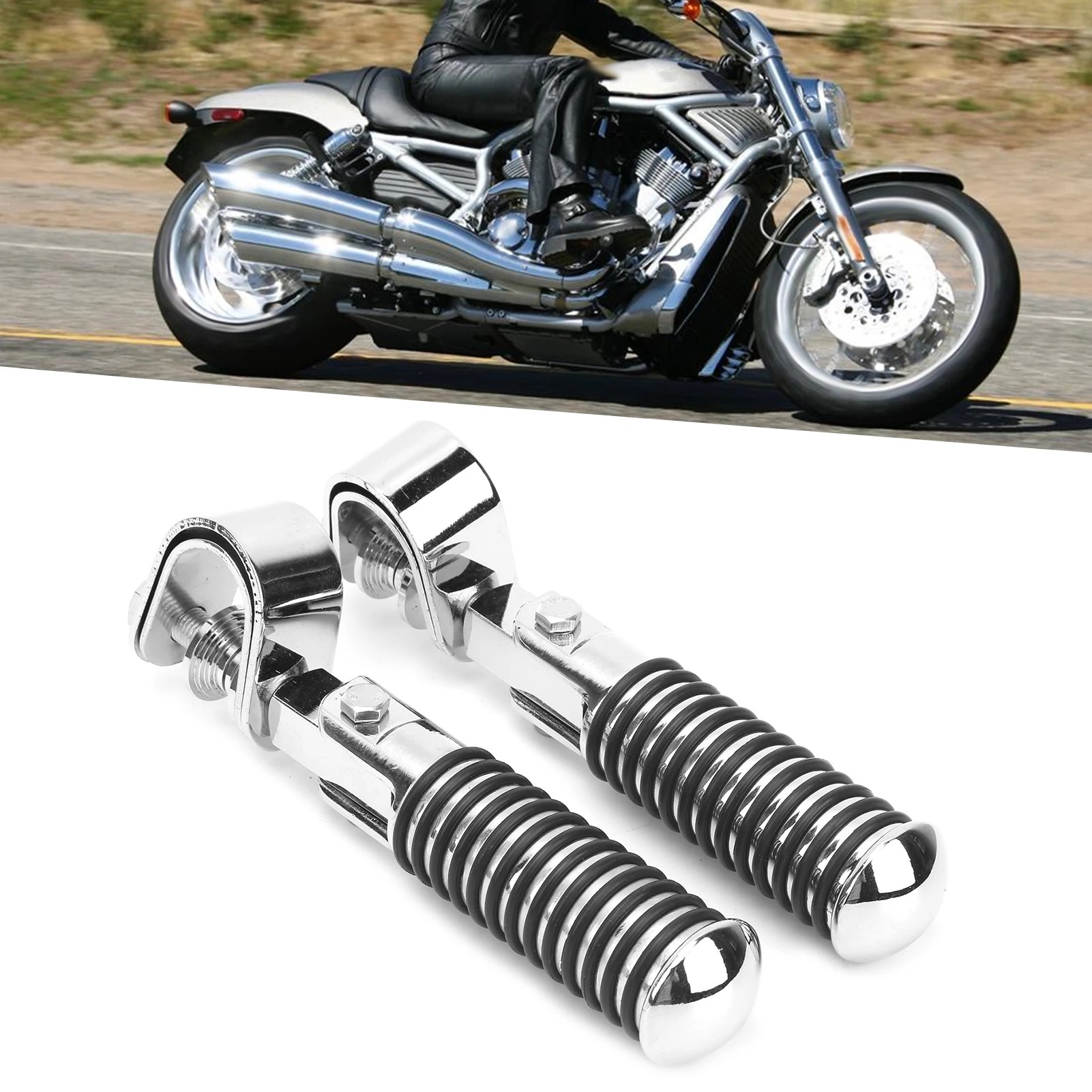 Engine Guard Footpegs Motorbike Parts Pair of Motorcycle Foot Pegs Clamp Footrest Mount for 1in Engine Crash Bar Guard Foot Pegs
Engine Guard Footpegs Motorbike Parts Pair of Motorcycle Foot Pegs Clamp Footrest Mount for 1in Engine Crash Bar Guard Foot Pegs