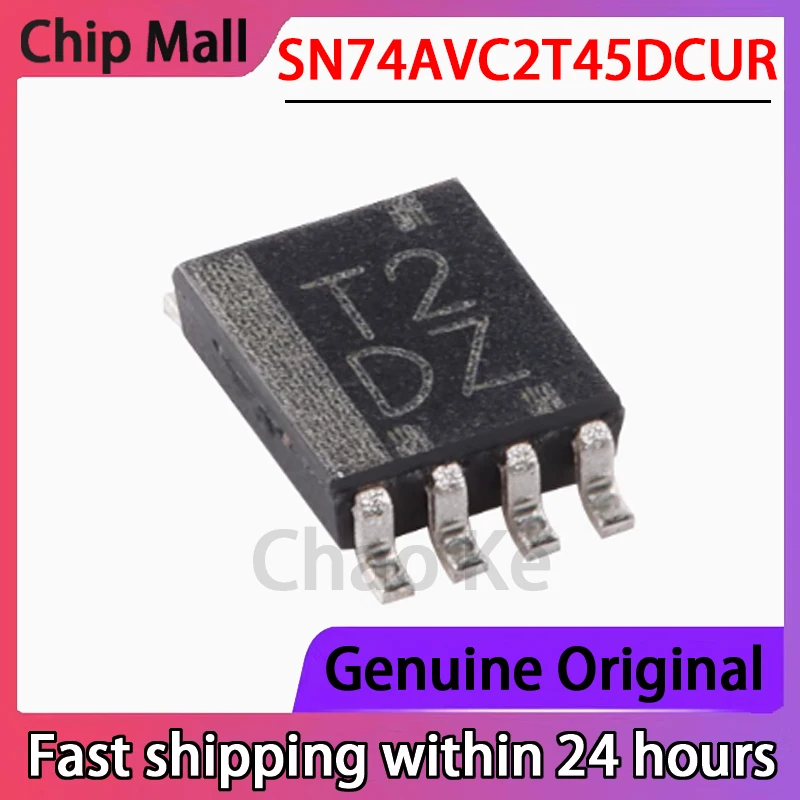 10PCS Original Genuine SN74AVC2T45DCUR Package VSSOP-8 Dual Bit Dual Power Bus Transceiver
10PCS Original Genuine SN74AVC2T45DCUR Package VSSOP-8 Dual Bit Dual Power Bus Transceiver