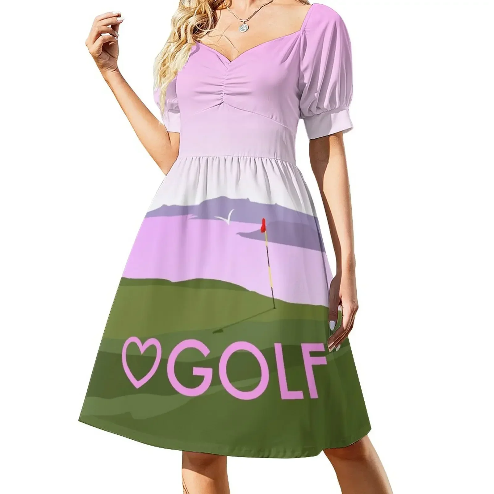 I love heart golf PINK Short-Sleeved Dress elegant women's dresses sale summer dress for women 2025 Dress
I love heart golf PINK Short-Sleeved Dress elegant women's dresses sale summer dress for women 2025 Dress