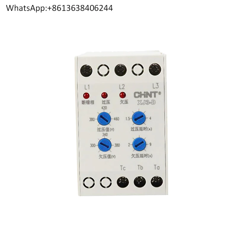 phase break and phase sequence over and under voltage protector relay phase loss protector XJ3-D AC380V
phase break and phase sequence over and under voltage protector relay phase loss protector XJ3-D AC380V