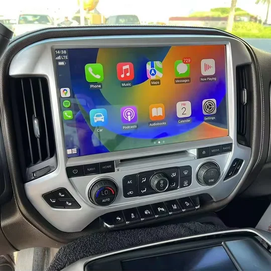 ZXY 13,3-дюймовый автомобильный мультимедийный плеер на базе Android для CHEVROLET SILVERADO GMC 2014-2018, автомобильное радио с двойной системой
ZXY 13,3-дюймовый автомобильный мультимедийный плеер на базе Android для CHEVROLET SILVERADO GMC 2014-2018, автомобильное радио с двойной системой