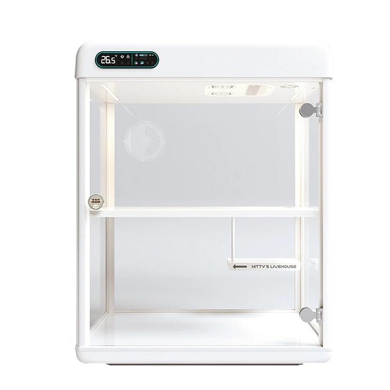 Pet Space Capsule Pet Smart Cabin Display Cabinet Thermostatic Pet Box Panoramic Cat Cabinet Cat Villa Breeding Cat Cage
Pet Space Capsule Pet Smart Cabin Display Cabinet Thermostatic Pet Box Panoramic Cat Cabinet Cat Villa Breeding Cat Cage