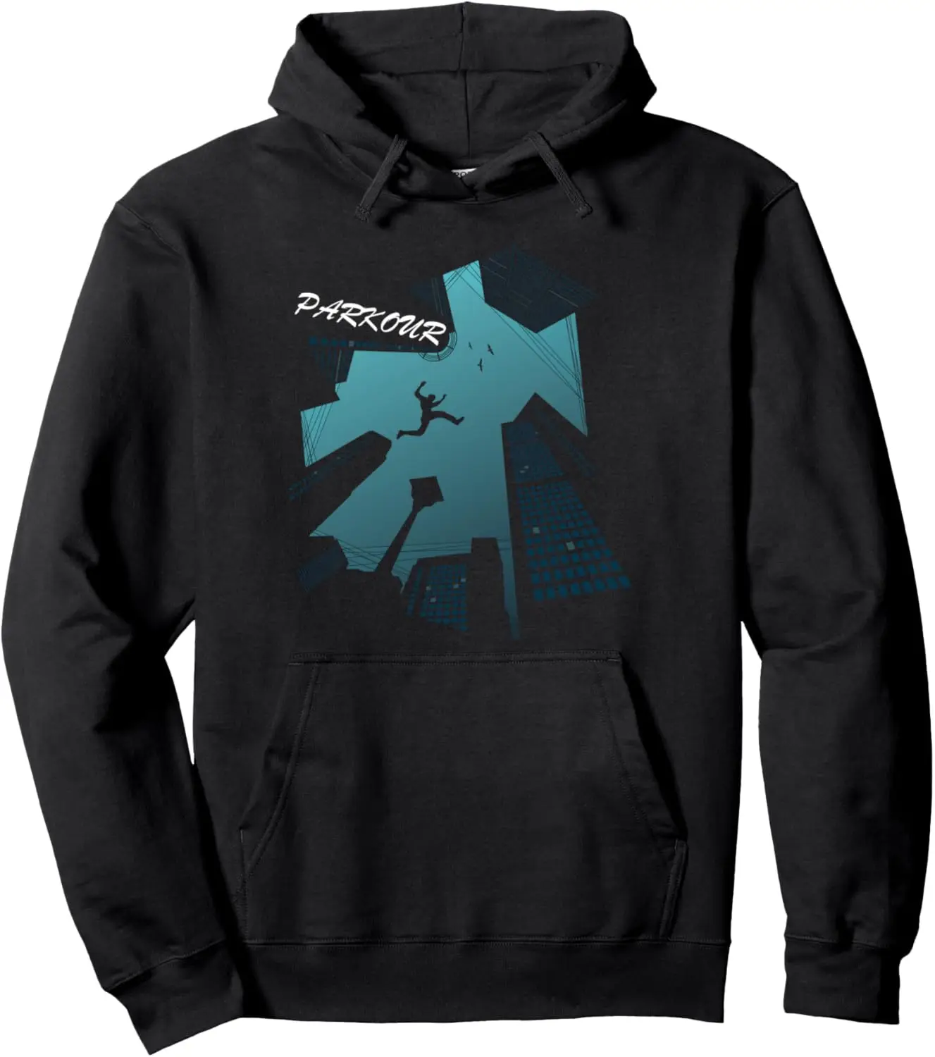 Parkour City Pullover Hoodie
Parkour City Pullover Hoodie
