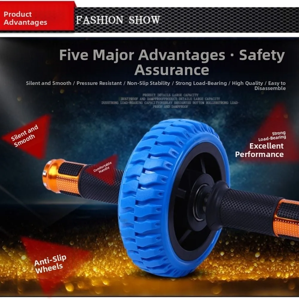 Ergonomic Grip Abdominal Workout Roller Single-wheel Strong Load Bearing Ab Roller Wheel Strengthen Muscle Non-slip
Ergonomic Grip Abdominal Workout Roller Single-wheel Strong Load Bearing Ab Roller Wheel Strengthen Muscle Non-slip