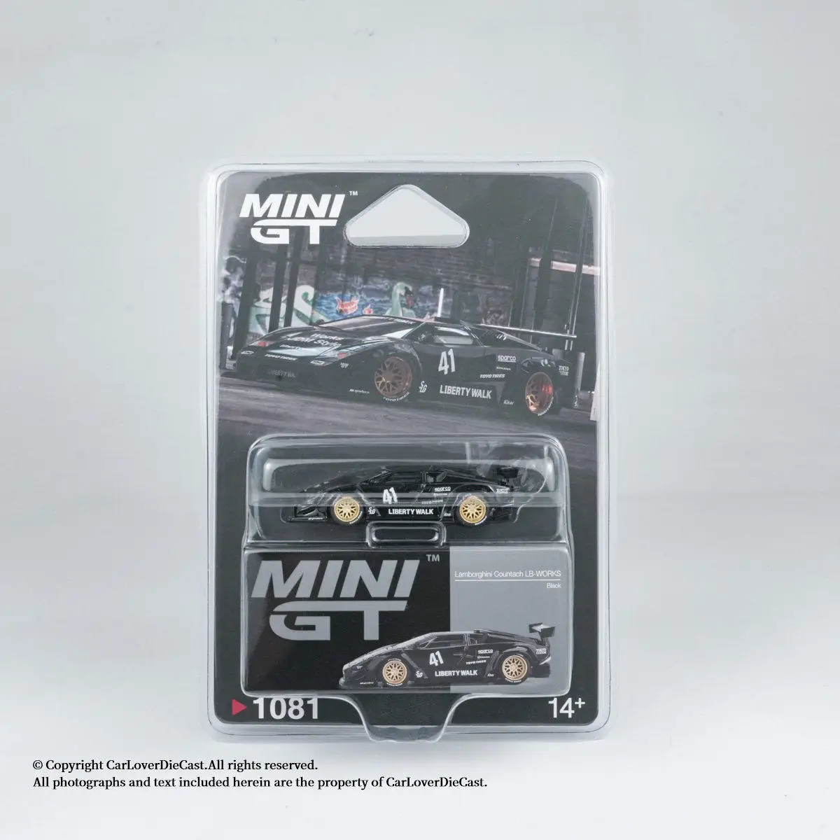 MINI GT 1:64 Lamborghini Countach LB-WORKS Black Die-cast Model, Collectible Display Car for Gift
MINI GT 1:64 Lamborghini Countach LB-WORKS Black Die-cast Model, Collectible Display Car for Gift