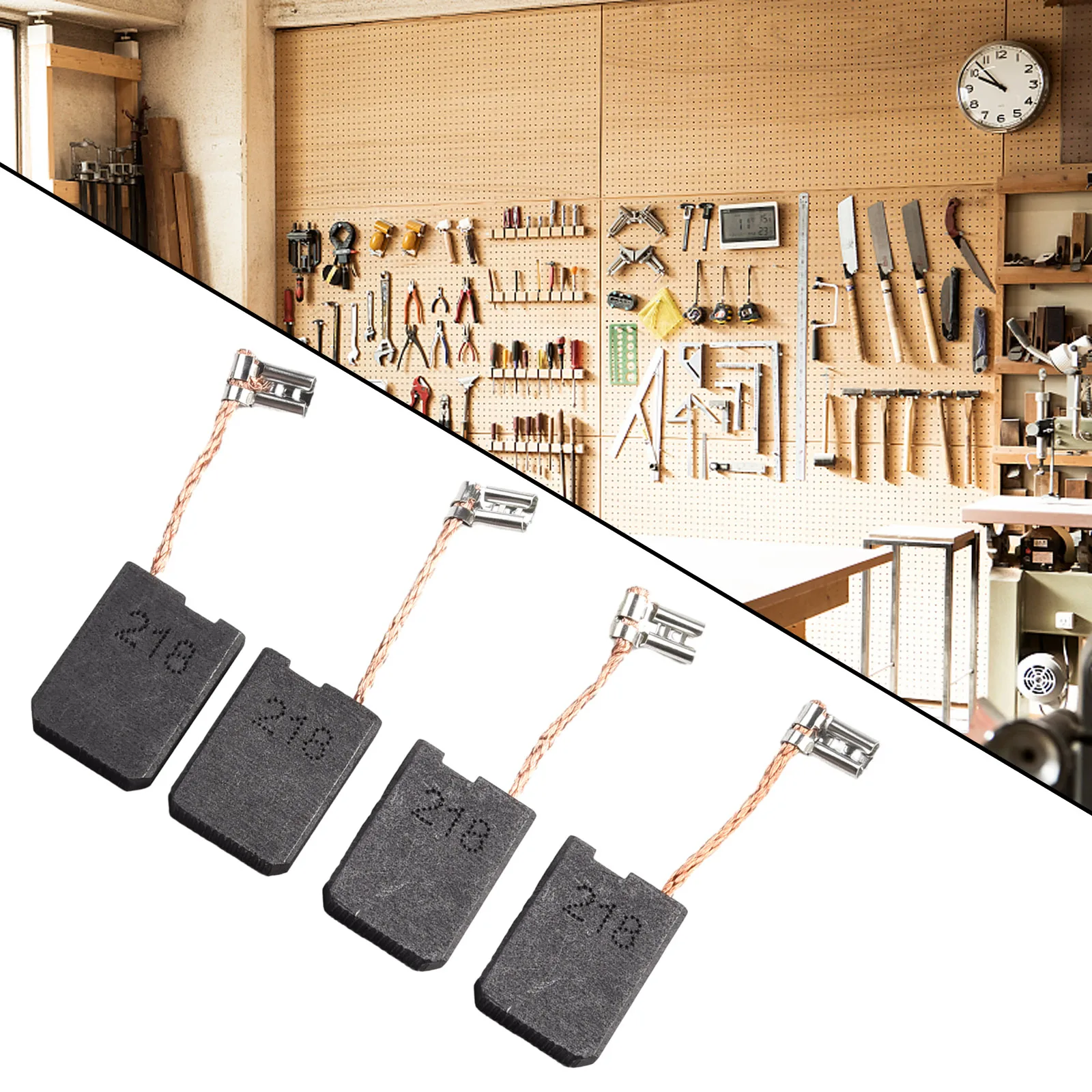 Replacement Carbon Brush Set for GA9060 GA7060 Restore Motor Functionality Suitable for GA9062 GA9063RX02 HM1812 CB218
Replacement Carbon Brush Set for GA9060 GA7060 Restore Motor Functionality Suitable for GA9062 GA9063RX02 HM1812 CB218