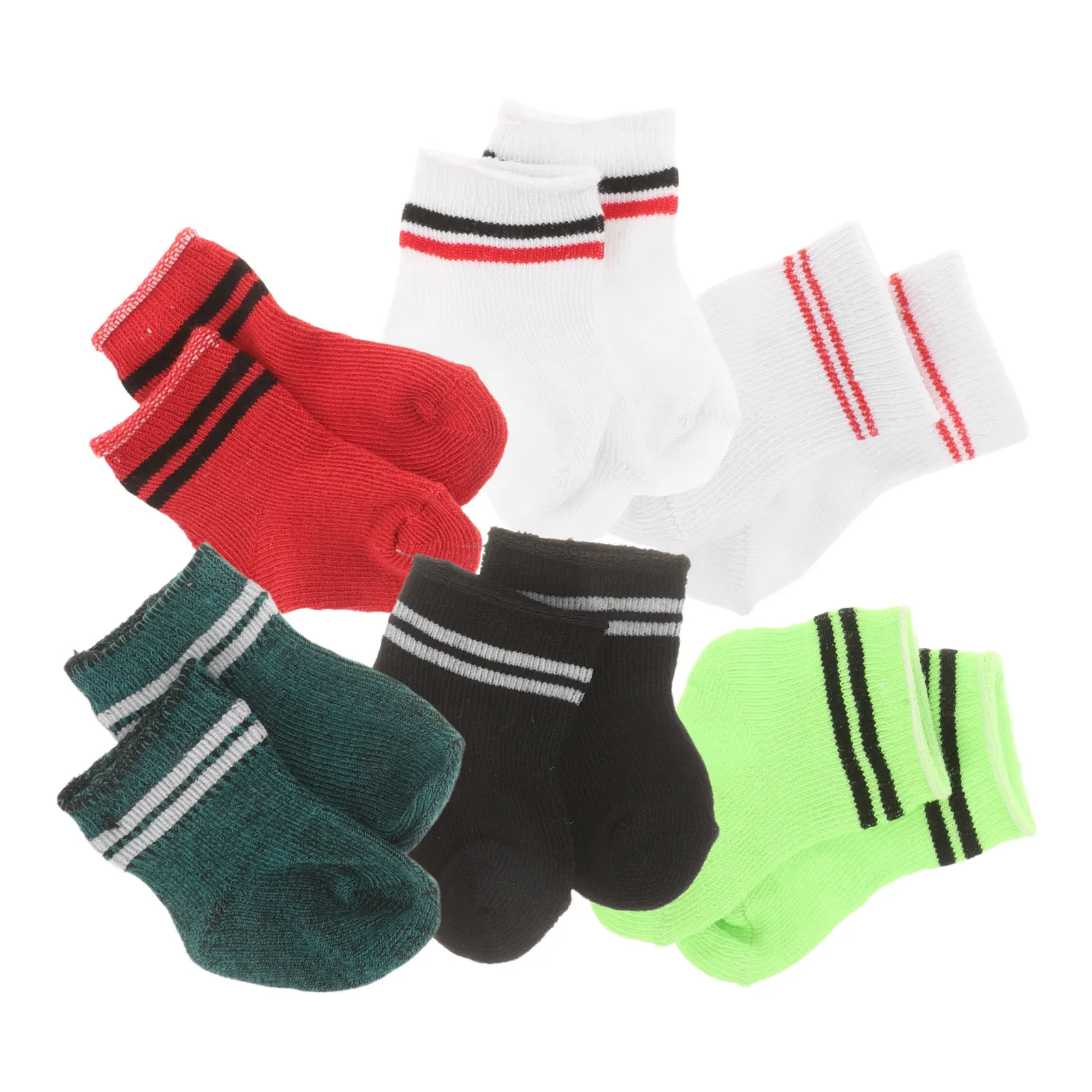 6Pairs Miniature Cloth Socks 18Inch Dressing Socks Photography Props Fashion Accessories for Role Play Accessories
6Pairs Miniature Cloth Socks 18Inch Dressing Socks Photography Props Fashion Accessories for Role Play Accessories