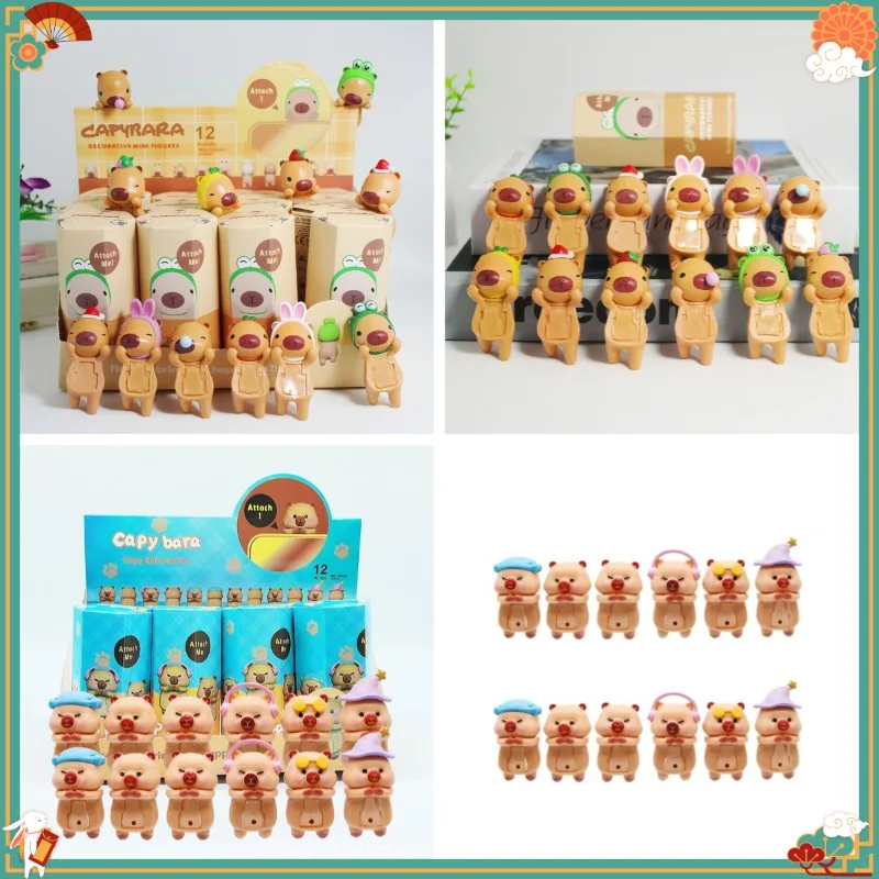 New high-quality version of Capibala Doll Blind Box Ornament Car Control Decoration Screen Handmade Ornament surprisegift friend
New high-quality version of Capibala Doll Blind Box Ornament Car Control Decoration Screen Handmade Ornament surprisegift friend