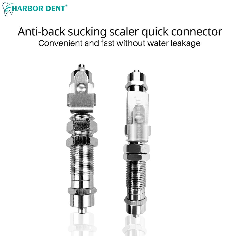 1PC Dental Air Water Quick Connector Stainless Steel With/Not anti-back sucking scaler Adapter Dentistry Chair Parts
1PC Dental Air Water Quick Connector Stainless Steel With/Not anti-back sucking scaler Adapter Dentistry Chair Parts