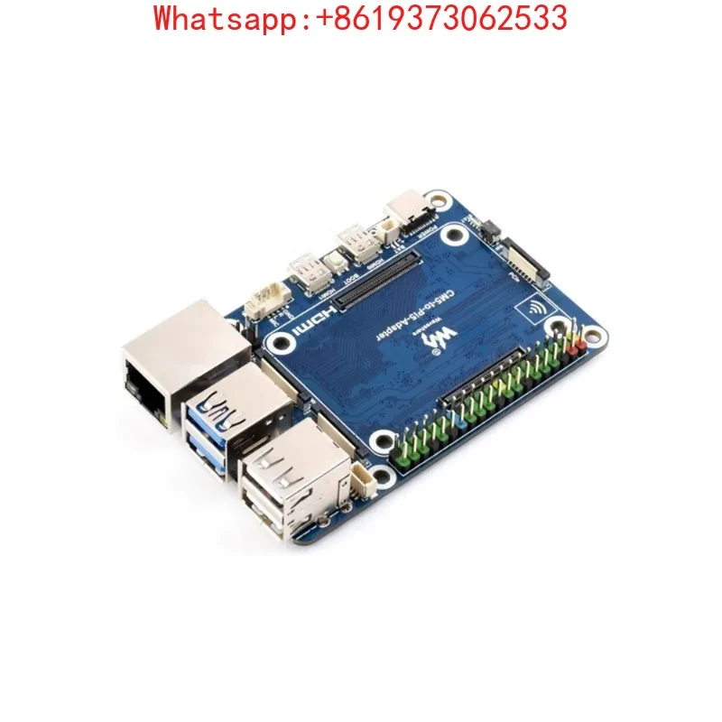 CM5 To Pi 5 Adapter Board for Raspberry Pi 5 Alternative Solution for Raspberry Pi 5 Onboard Audio Header Supports Connecting
CM5 To Pi 5 Adapter Board for Raspberry Pi 5 Alternative Solution for Raspberry Pi 5 Onboard Audio Header Supports Connecting