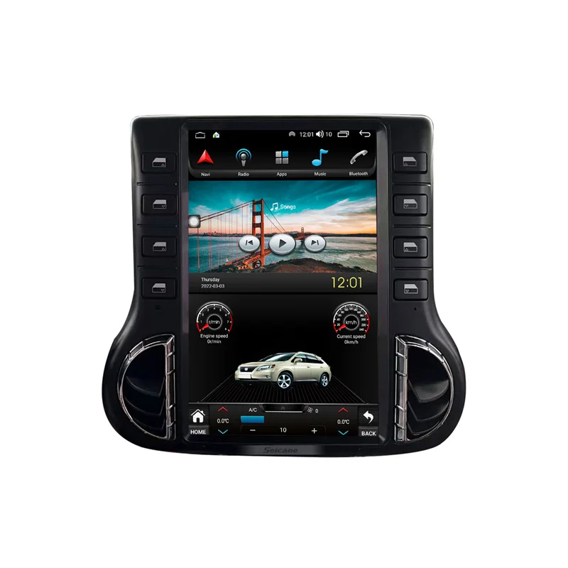 12,1-дюймовый автомобильный радиоприемник Android 10.0 для JEEP WRANGLER RUBICON 2011-2017 гг., автомобильный игровой GPS-навигатор, WIFI DAB
12,1-дюймовый автомобильный радиоприемник Android 10.0 для JEEP WRANGLER RUBICON 2011-2017 гг., автомобильный игровой GPS-навигатор, WIFI DAB
