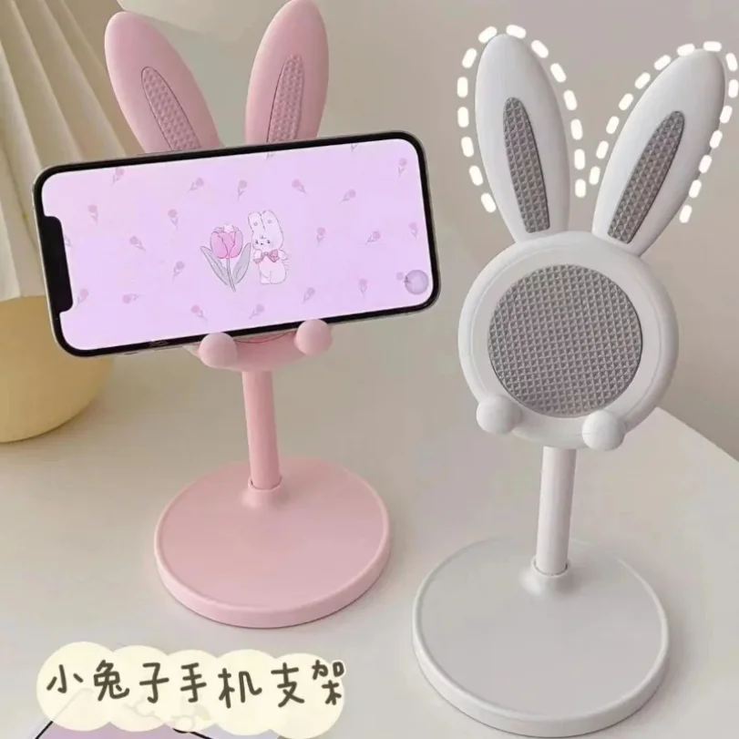 The Cute Rabbit Mobile Phone Stand Desktop Can Lift and Adjust the Desktop Phone Accessories Phone Stand Phone Grip
The Cute Rabbit Mobile Phone Stand Desktop Can Lift and Adjust the Desktop Phone Accessories Phone Stand Phone Grip