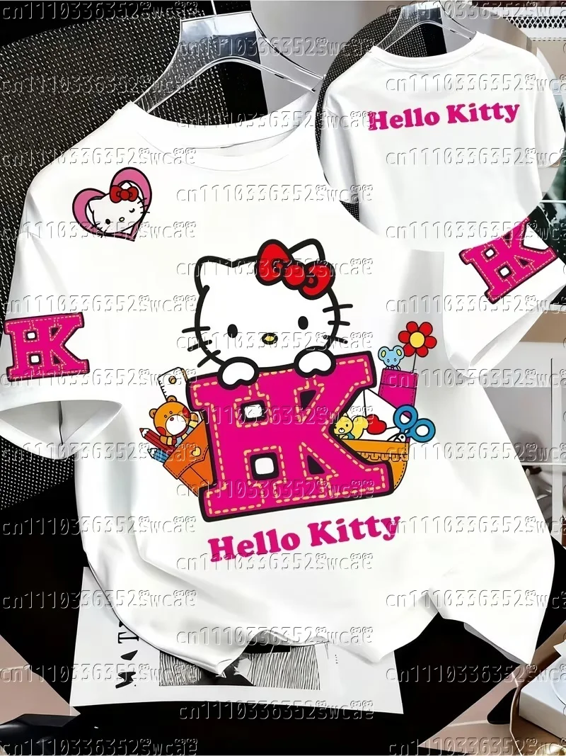 Sanrio Brand Hello Kitty Family Theme American Street Summer T-Shirt Extra Large Adult Top New Maternity Style 2026
Sanrio Brand Hello Kitty Family Theme American Street Summer T-Shirt Extra Large Adult Top New Maternity Style 2026