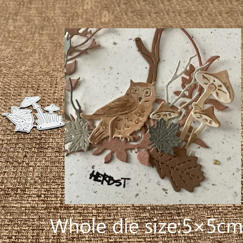 Новые металлические трафареты для вырезания: сова, гриб, декоративные вырубные формы для скрапбукинга, тиснения на бумаге и карточках
Новые металлические трафареты для вырезания: сова, гриб, декоративные вырубные формы для скрапбукинга, тиснения на бумаге и карточках