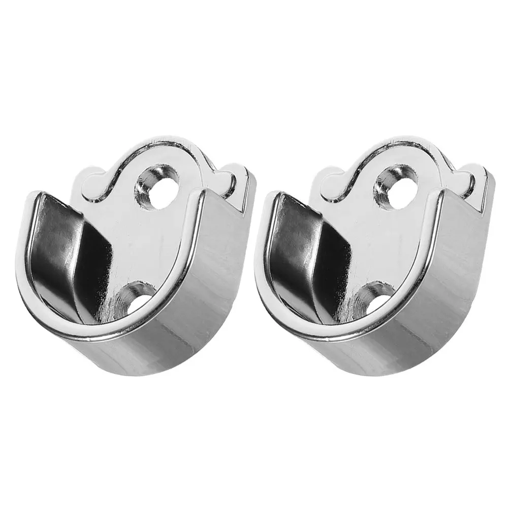 2Pcs Closet Rod Holders Zinc Alloy Flange Bracket Enhanced Stability Easy Installation Clothes Shop Display Storage
2Pcs Closet Rod Holders Zinc Alloy Flange Bracket Enhanced Stability Easy Installation Clothes Shop Display Storage